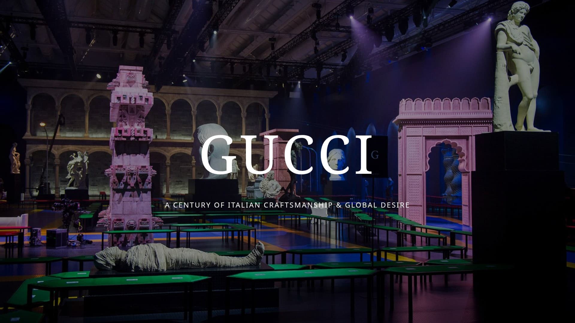 Gucci: A Fashion Icon's Evolution — Bobr AI generated slide, Canva alternative