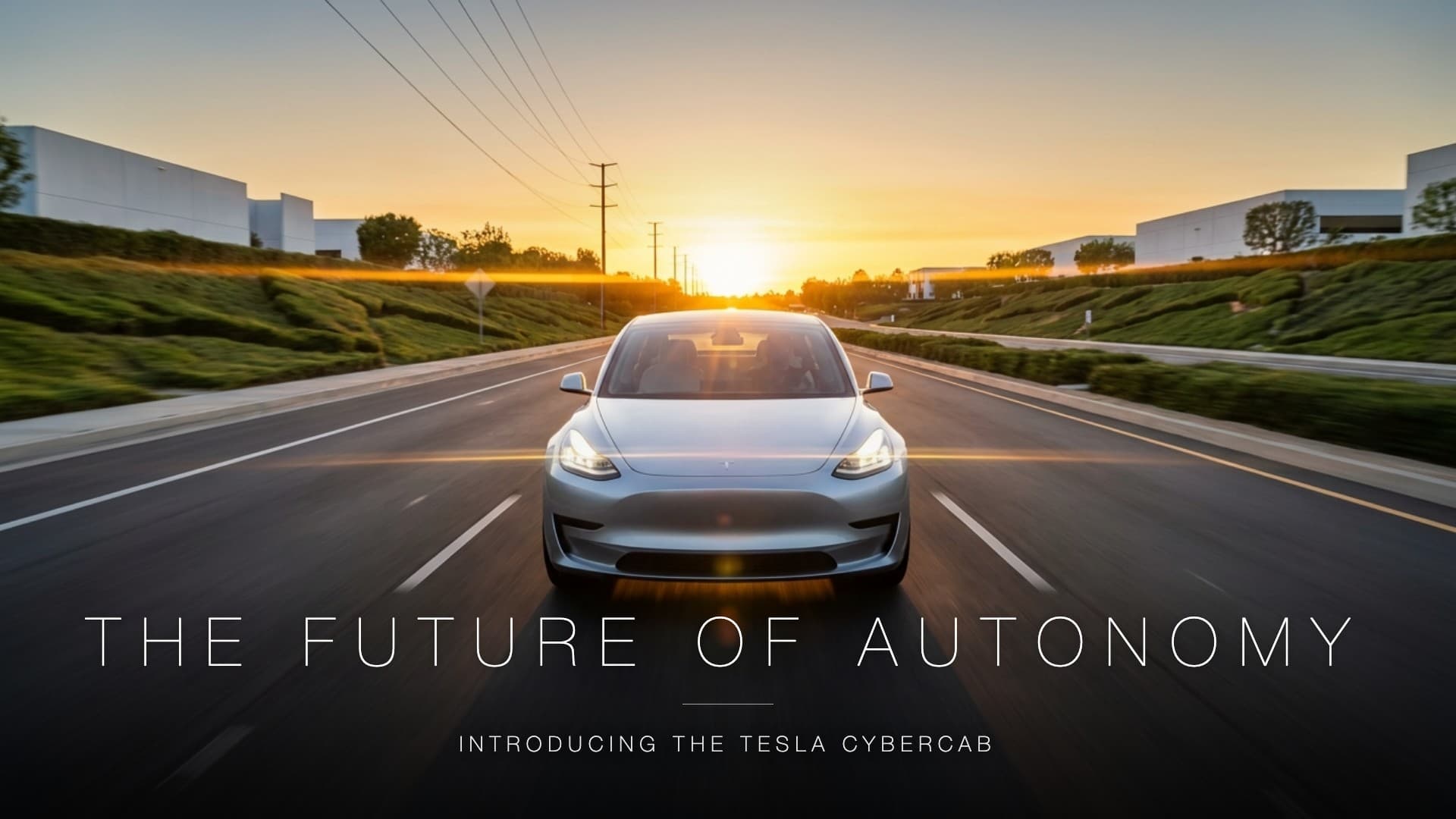 Tesla Cybercab — Bobr AI generated slide, Canva alternative